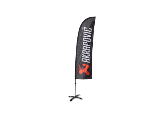 Akrapovic Akrapovic Self standing beach flag set - small