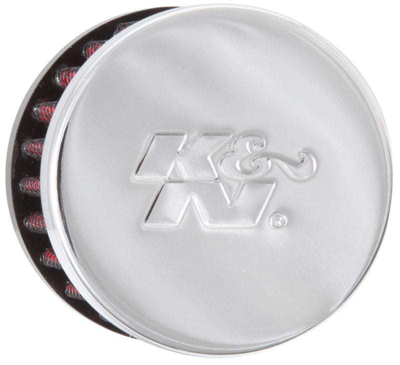 K&N Engineering K&N 0.625 inch ID 2 inch OD 1.5 inch H Clamp On Crankcase Vent Filter
