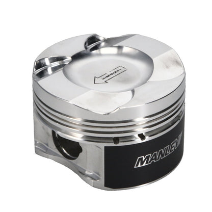 Manley Performance Manley BMW N55/S55 37cc Platinum Series Dish Extreme Duty Piston Set - 84.5mm Bore