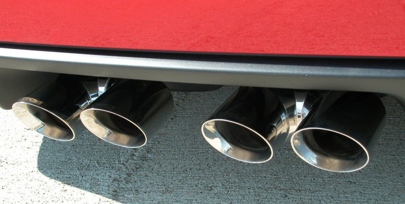 CORSA Performance Corsa 2006-2013 Chevrolet Corvette C6 Z06 7.0L V8 Polished Sport Axle-Back Exhaust