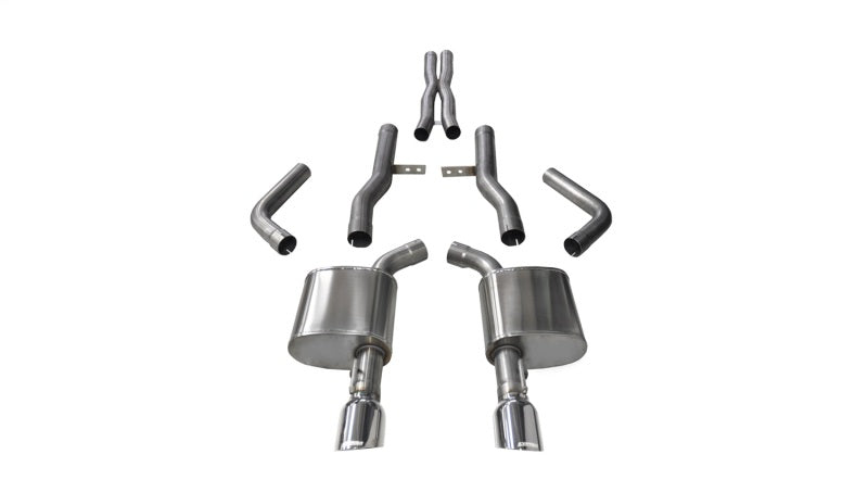 CORSA Performance Corsa 2015-2023 Dodge Charger SRT/Scat Pack/R/T 6.4L Polished Xtreme Cat-Back Exhaust