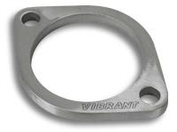 Vibrant 2-Bolt T304 SS Exhaust Flange (2in I.D.)