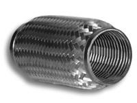 Vibrant SS Turbo FLEX Coupling with Interlock Liner 3in inlet/outlet x 6in long