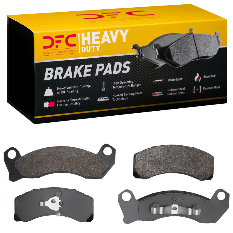 DFC 81-94 Ford Mustang Front Heavy Duty Pads - Semi Metallic