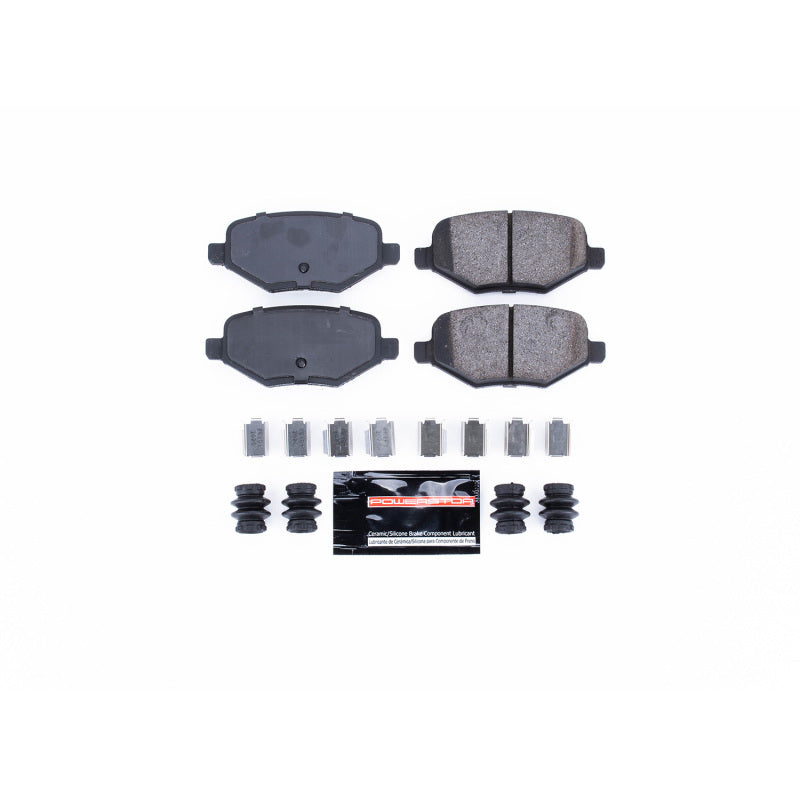 PowerStop Power Stop 14-15 Ford Edge Rear Z23 Evolution Sport Brake Pads w/Hardware