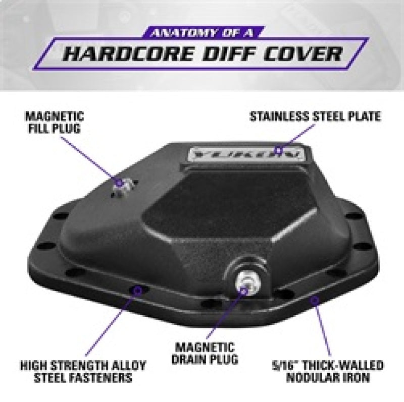 Yukon Gear & Axle Yukon Gear Hardcore Diff Cover for 14 Bolt GM Rear w/ 8mm Cover Bolts