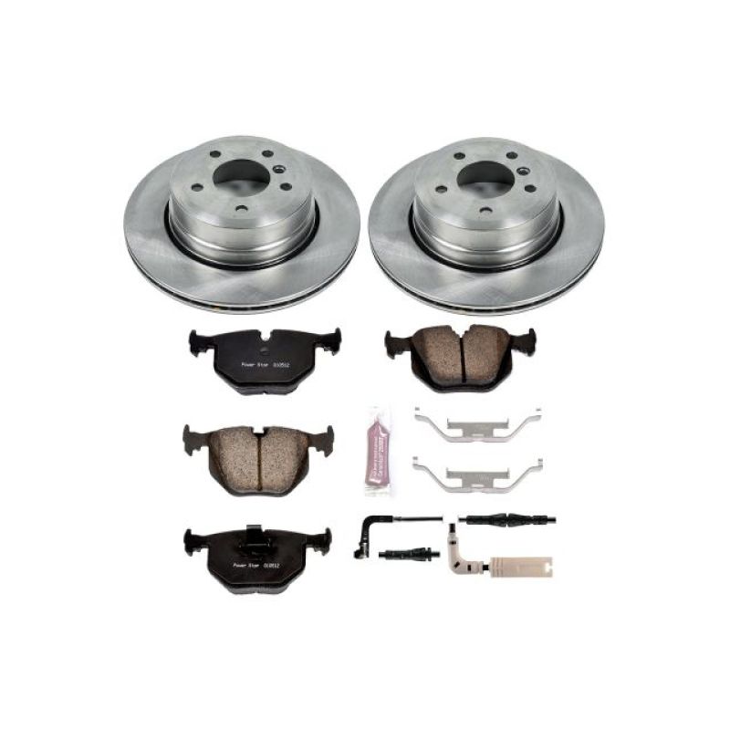 PowerStop Power Stop 06-07 BMW 525xi Rear Autospecialty Brake Kit