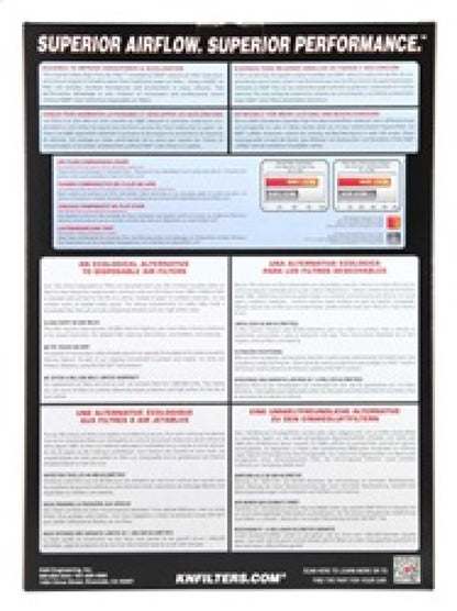 K&N Engineering K&N 08 BMW X5 4.8L-V8 Drop In Air Filter