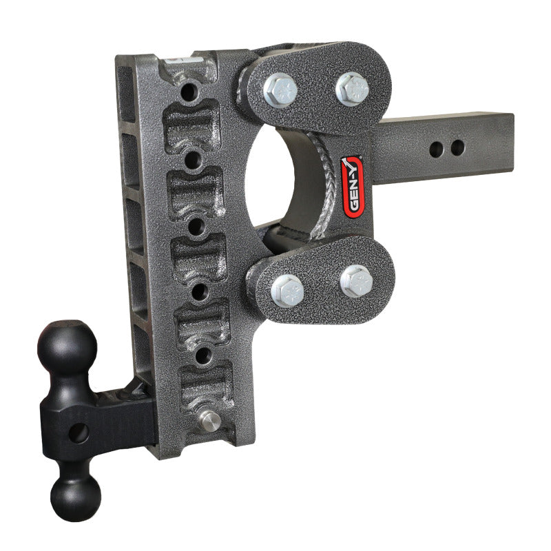 GEN-Y Hitch Gen-Y The Boss Torsion-Flex 2.5in Shank 10in Drop 1.7K TW 16K Hitch w/GH-051 Dual-Ball