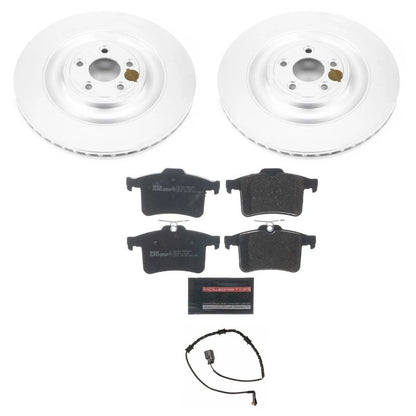 PowerStop Power Stop 10-15 Jaguar XF Rear Euro-Stop Brake Kit