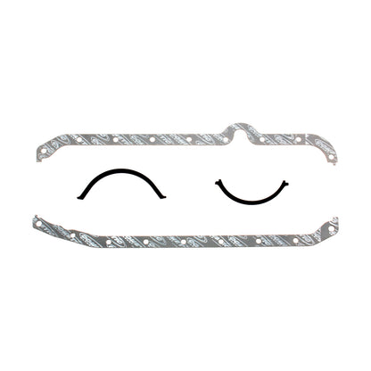 Cometic Gasket Cometic Chevrolet Gen-1 Small Block V8 .094i Fiber Oil Pan Gasket Kit Right Side Dipstick Thin Front
