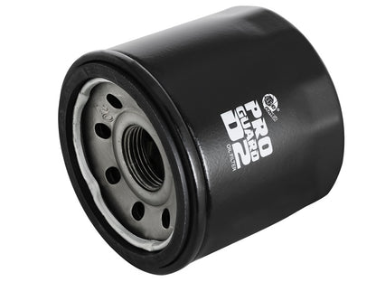 aFe Pro GUARD D2 Oil Filter 02-17 Nissan Cars L4/ 04-17 Subaru Cars H4 (4 Pack)