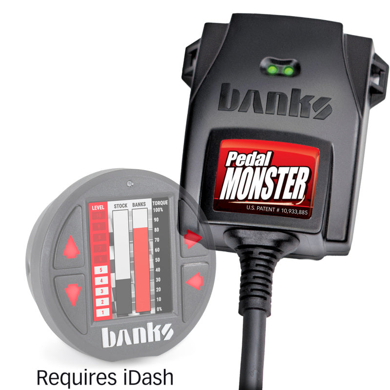 Banks Power Pedal Monster Throttle Sensitivity Booster - Use w/iDash or Derringer Unit