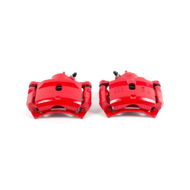 PowerStop Power Stop 97-99 Acura CL Front Red Calipers w/Brackets - Pair