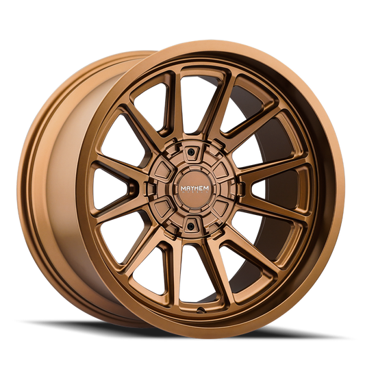 Mayhem 8116 Intrepid 20x10 / 6x135/139.7 BP / -24mm Offset / 106mm Hub Matte Bronze Wheel