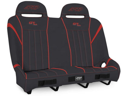 PRP Seats PRP Polaris RZR GT/S.E. Suspension Bench- Black/Red