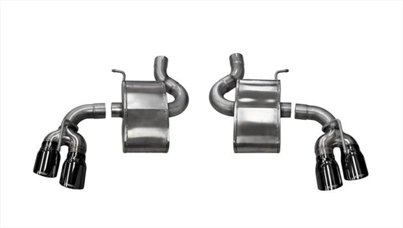 CORSA Performance Corsa 2017-2024 Chevrolet Camaro SS 6.2L V8 2.75in Black Xtreme Axle-Back Exhaust