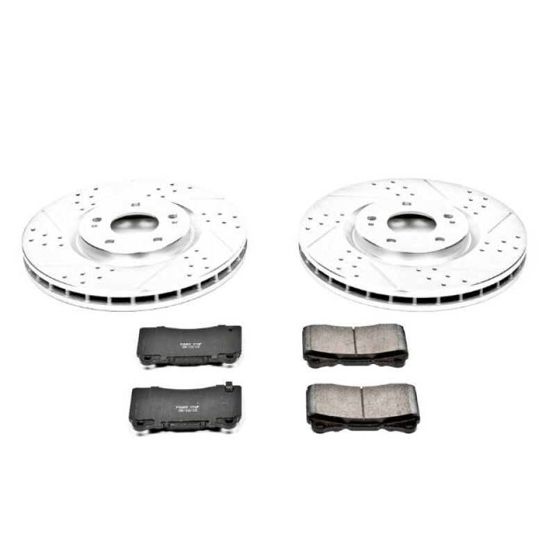 PowerStop Power Stop 03-06 Mitsubishi Lancer Front Z23 Evolution Sport Brake Kit