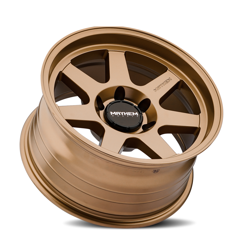 Mayhem 8307 Convoy 17x9 / 5x127 BP/ -6mm Offset / 78.1mm Hub Matte Black Wheel
