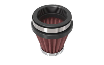 K&N Engineering K&N Universal Chrome Filter 2.125 in Flange ID / 3in Base OD / 2in Top OD / 2.75in Height