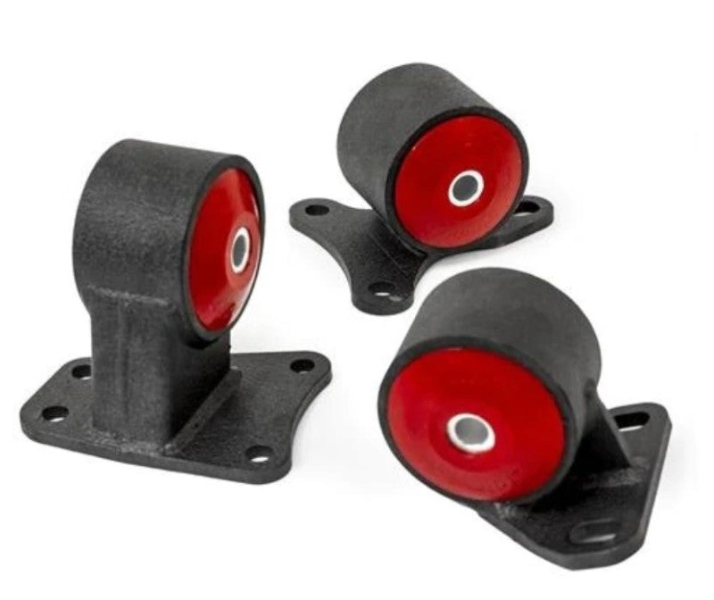 Innovative Mounts Innovative 88-91 Prelude B-Series Black Steel Mounts 85A Bushings