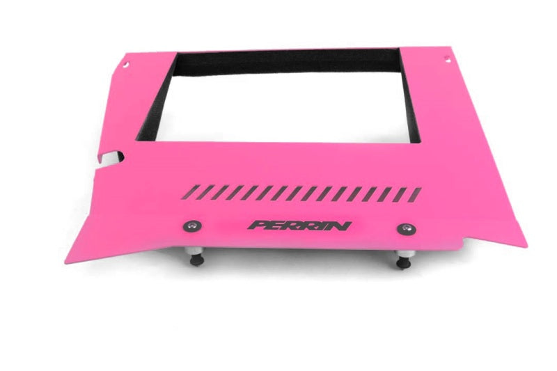 Perrin Performance PERRIN 15-21 Subaru WRX Engine Cover Kit (Intercooler & Pulley Covers Incl.) - Hyper Pink