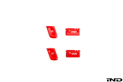 IND E46 M3 ZCP Red M-Track Mode Steering Wheel Button