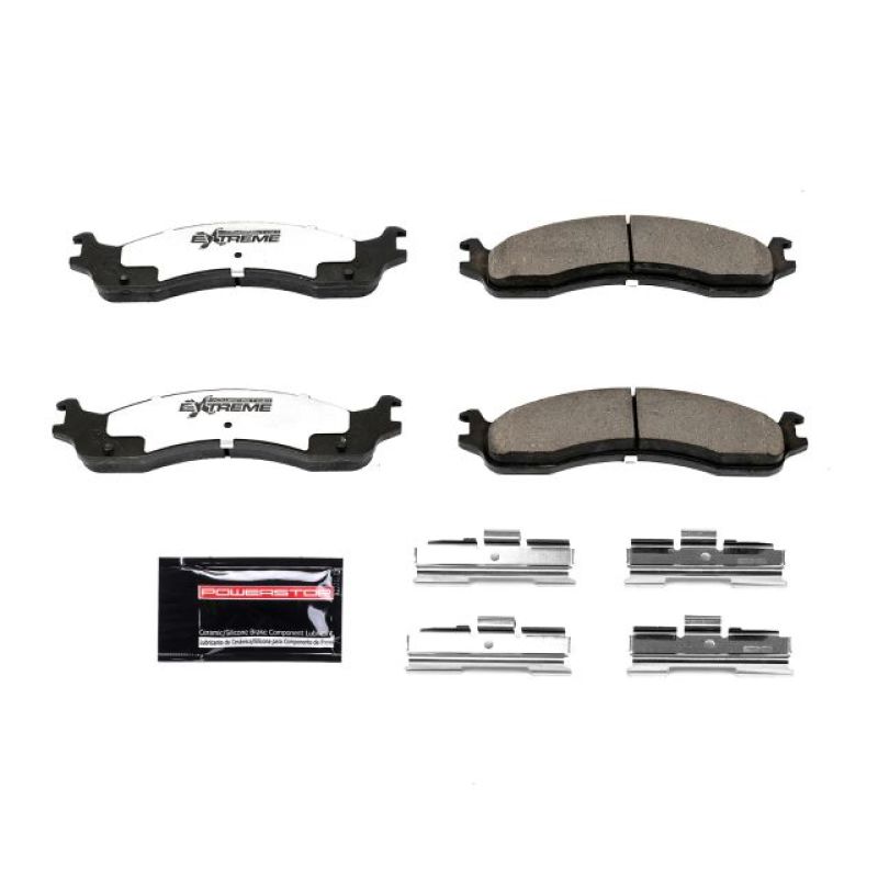 PowerStop Power Stop 2007 Ford E-150 Front Z36 Truck & Tow Brake Pads w/Hardware