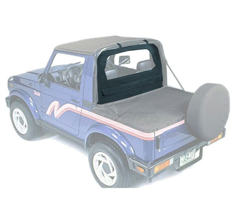Bestop 95-98 Tracker/Sidekick Windjammer (Black Denim)