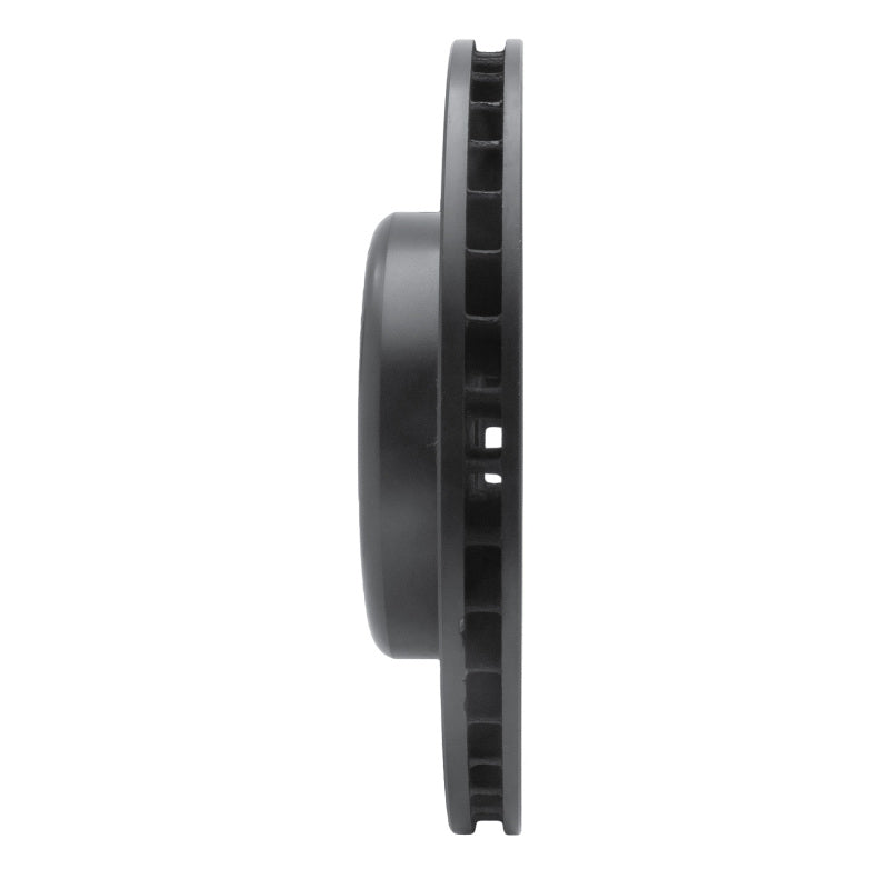 R1 Concepts R1 11-19 BMW 640I Gran Coupe Front Left Drilled & Slotted Black Brake Rotor