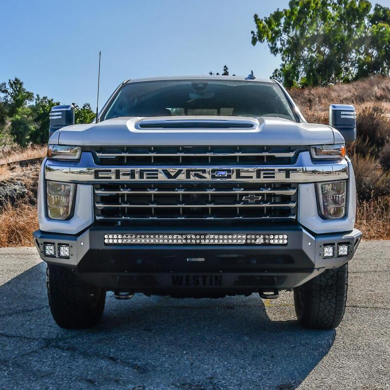 Westin 2020 Chevrolet Silverado 2500/3500 Pro-Mod Front Bumper - Textured Black
