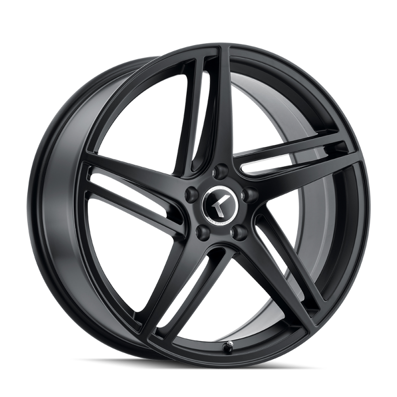 Kraze Wheels Kraze KR195 Milano 20x8.5 / 5x112 BP / 38mm Offset / 66.56mm Hub Satin Black Wheel