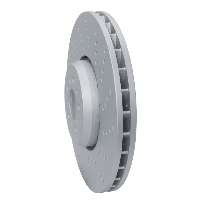 DFC 20-25 BMW X6 Right Front Drilled Hi-Carbon Alloy Geomet Coated Rotor