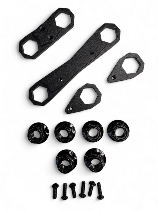 Elektric Off Road Elektric Offroad 2024+ Can Am Maverick R Rear Link Nut Plate Kit