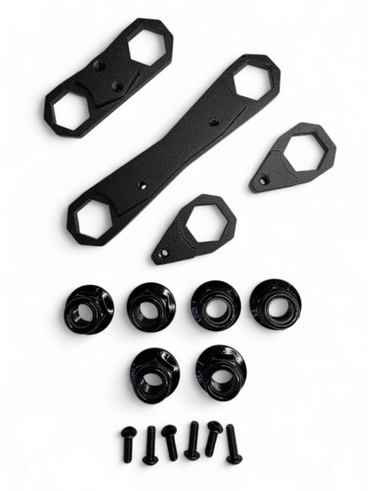 Elektric Off Road Elektric Offroad 2024+ Can Am Maverick R Rear Link Nut Plate Kit