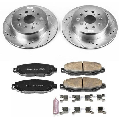PowerStop Power Stop 95-00 Lexus LS400 Rear Z23 Evolution Sport Brake Kit