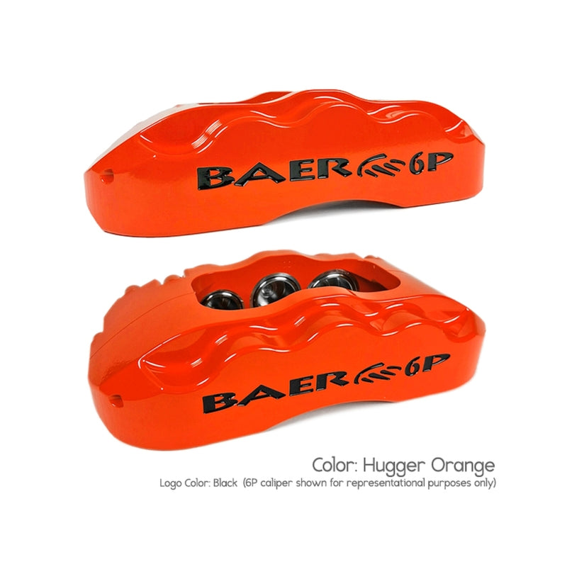 Baer Brakes Ford 8.8in C-Clip Rear Ends 13in SS4+ Rear SDZ Brake Kit - Hugger Orange