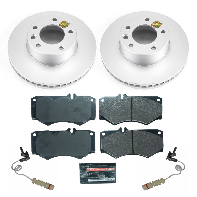 PowerStop Power Stop 02-08 Mercedes-Benz G500 Front Euro-Stop Brake Kit