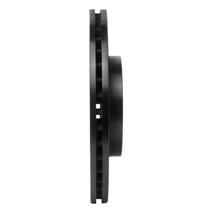 R1 Concepts R1 10-13 Ford Transit Connect Front Right Drilled & Slotted Black Brake Rotor