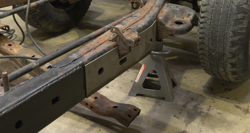 RustBuster Rust Buster 2004-2012 Chevy Colorado / GMC Canyon Front Center Frame Section - Left