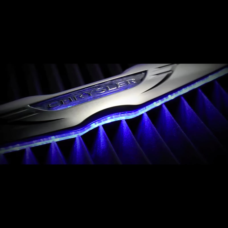 ORACLE Lighting Oracle Chrysler Illuminated LED Sleek Wing - Dual Intensity - Blue