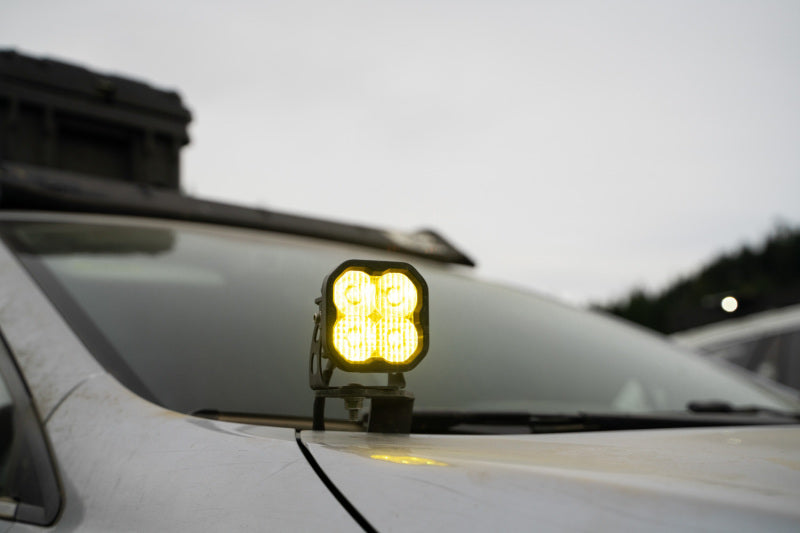 Diode Dynamics 18-21 Subaru Crosstrek Sport SS3 LED Ditch Light Kit - Yellow Combo
