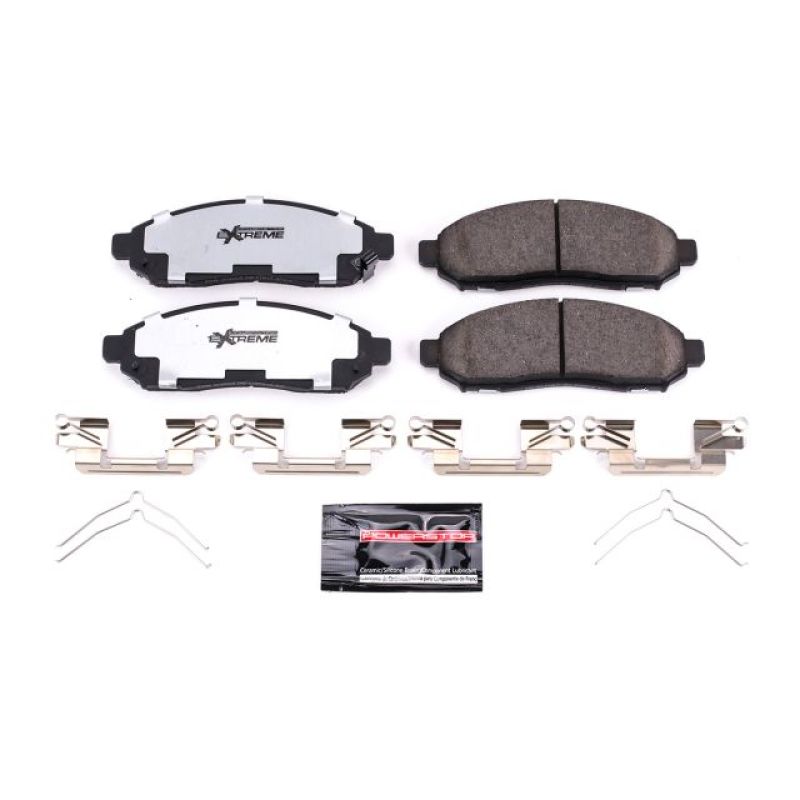 PowerStop Power Stop 16-18 Chevrolet City Express Front Z36 Truck & Tow Brake Pads w/Hardware
