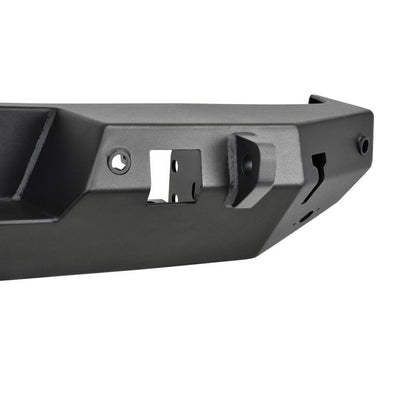 Westin 18-19 Jeep Wrangler JL WJ2 Rear Bumper w/ Sensors (Excl. Wrangler JK) - Textured Black