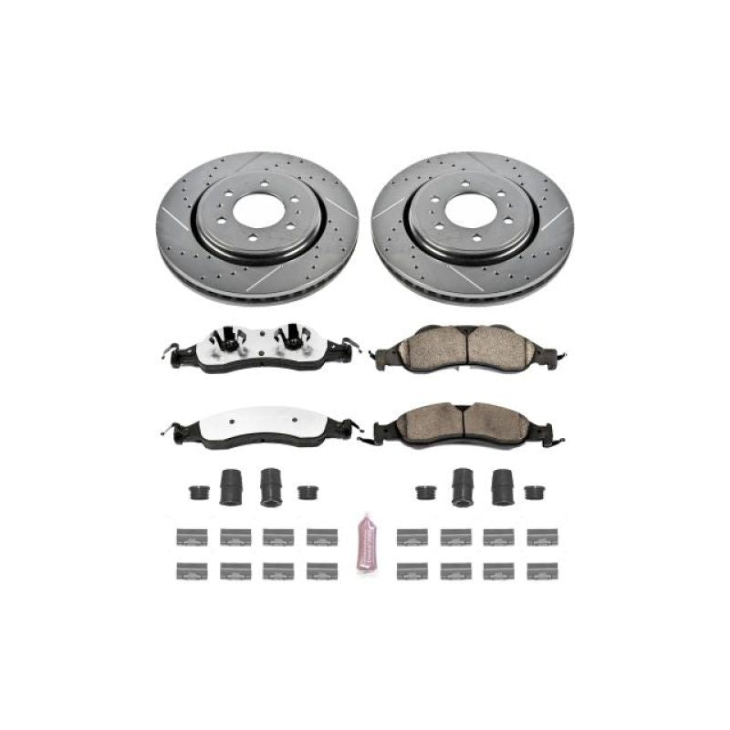 PowerStop Power Stop 07-09 Ford Expedition Front Z36 Truck & Tow Brake Kit