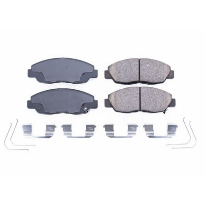 PowerStop Power Stop 12-15 Honda Civic Front Z17 Evolution Ceramic Brake Pads w/Hardware