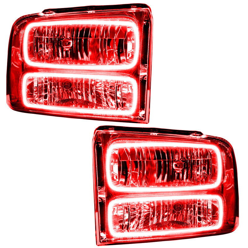 ORACLE Lighting Oracle 05-07 Ford F-250/350 SMD HL - Chrome - ColorSHIFT w/ Simple Controller