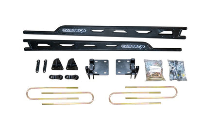 Fabtech 11-16 Ford F250/350 4WD Short Bed Floating Rear Traction Bar System