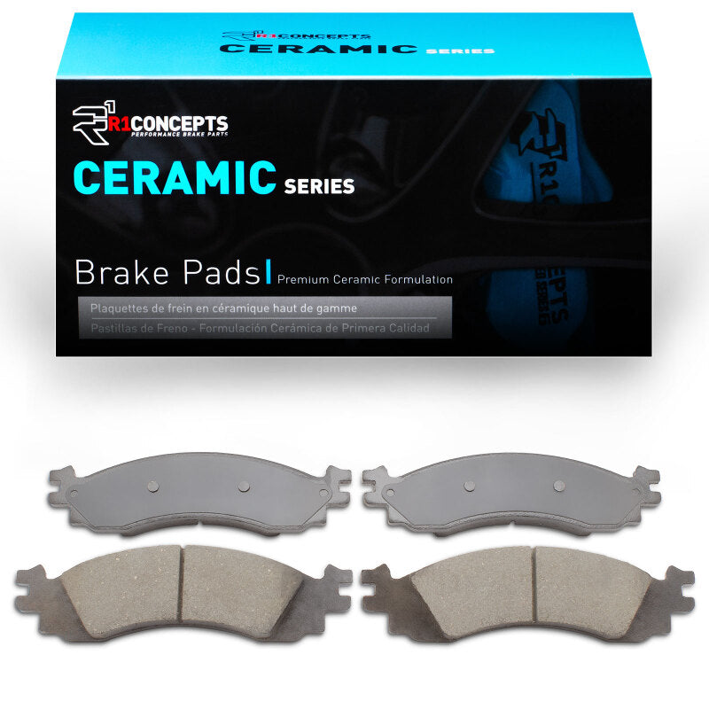 R1 Concepts R1 06-12 Ford Explorer Front R1 Ceramic Brake Pads