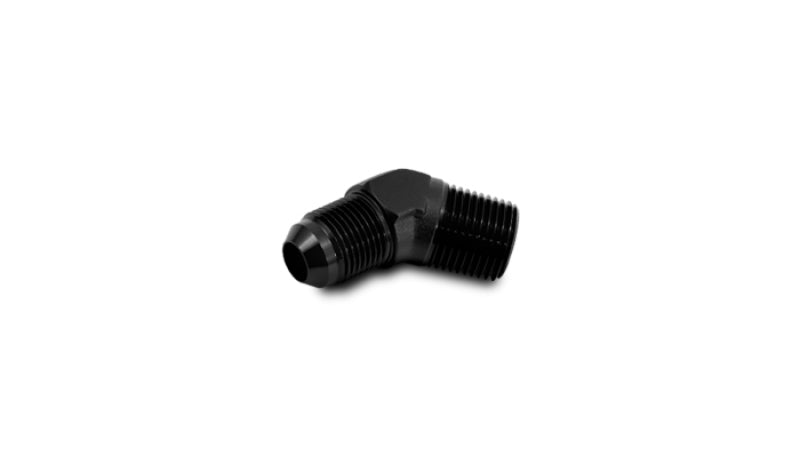Vibrant 45 Degree Adapter Fitting (AN to NPT) Size -10AN x 3/8in NPT
